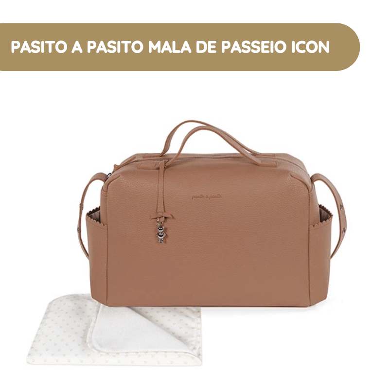 Pasito a Pasito Mala de Passeio Icon - Caramel