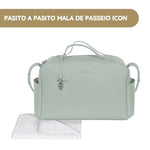 Pasito a Pasito Mala de Passeio Icon - Green