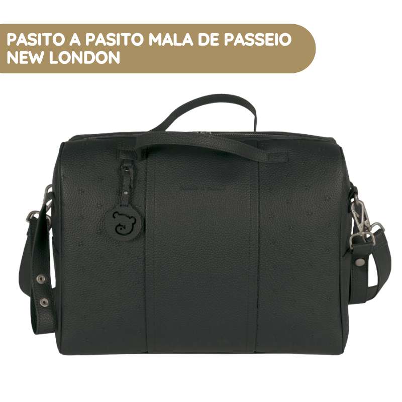 Pasito a Pasito Mala de Passeio London - Black