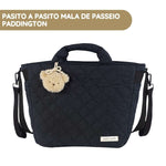Pasito a Pasito Mala de Passeio Paddington - Negro