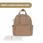 Pasito a Pasito Mochila Icon - Caramel