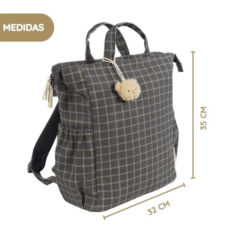 Pasito a Pasito Mochila Tartan