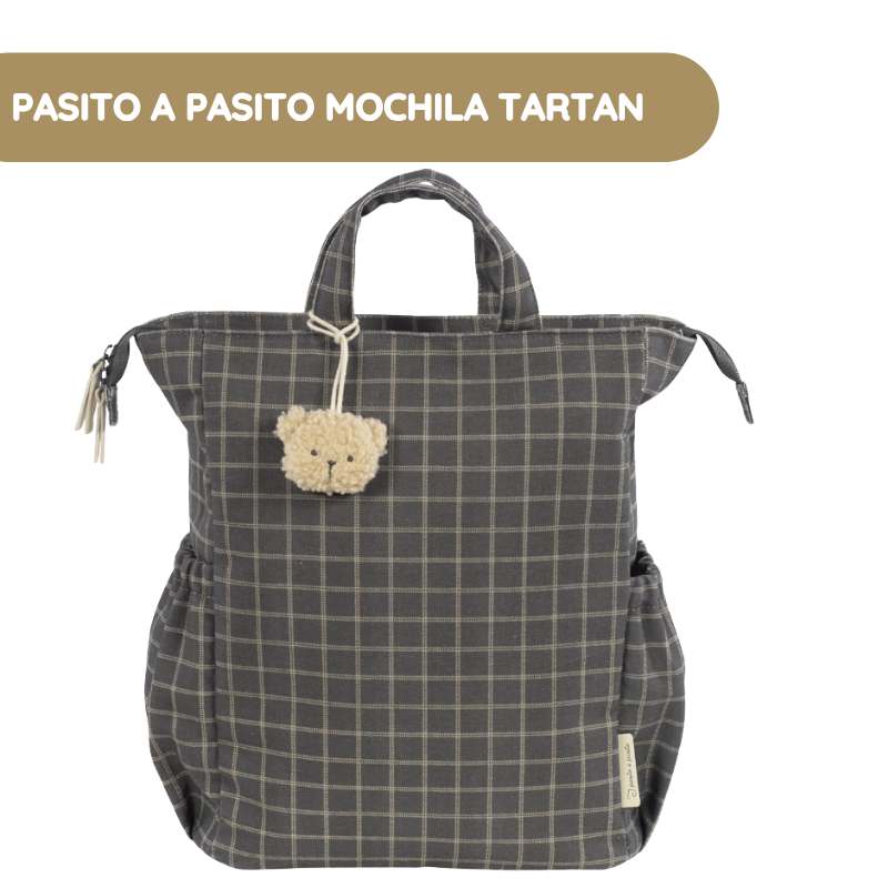 Pasito a Pasito Mochila Tartan