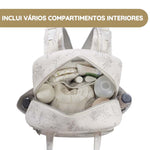 Pasito a Pasito Mochila Toile de Jouy - Cream