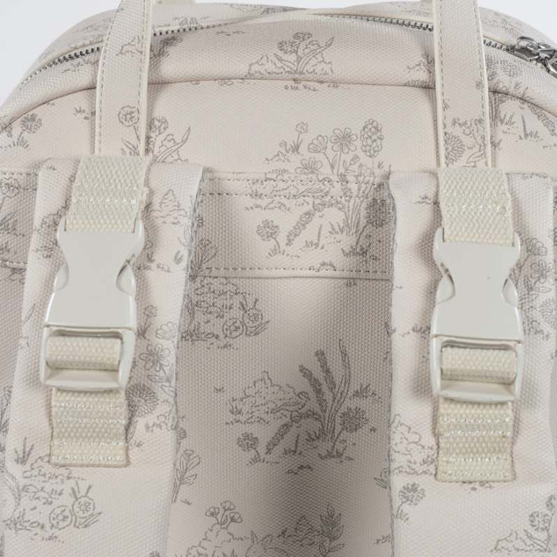 Pasito a Pasito Mochila Toile de Jouy - Cream