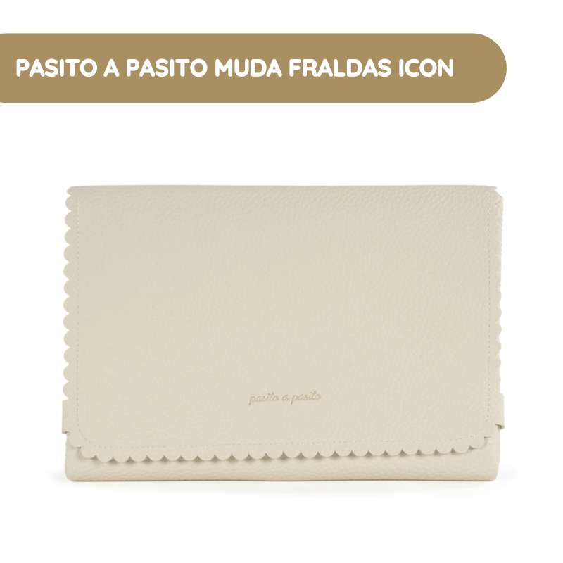 Pasito a Pasito Muda Fraldas Icon - Cream
