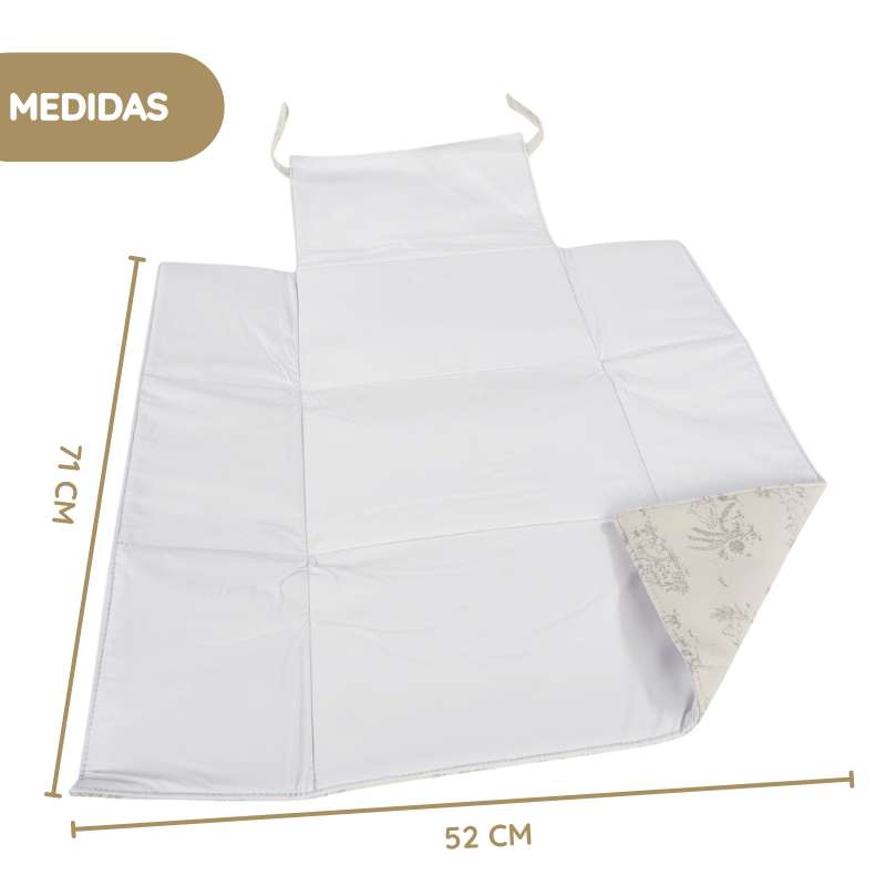 Pasito a Pasito Muda Fraldas Toile de Jouy - Forest
