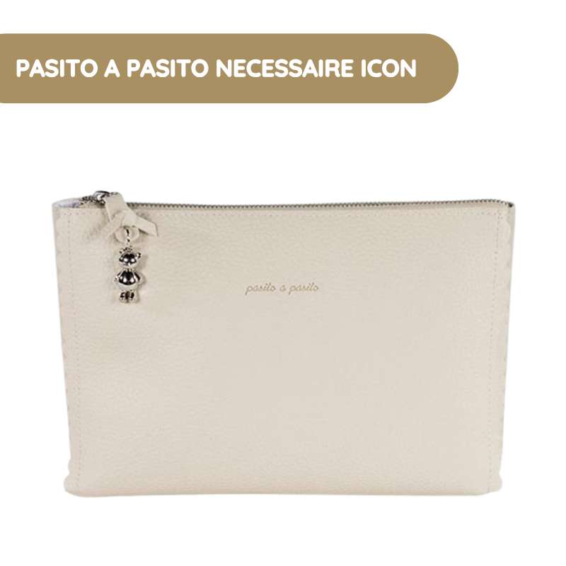 Pasito a Pasito Necessaire Icon - Cream