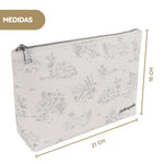 Pasito a Pasito Necessaire Toile de Jouy - Cream