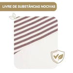 Pasito a Pasito Pack 2 Lençóis Ajustáveis para Alcofa Cherry Rayas