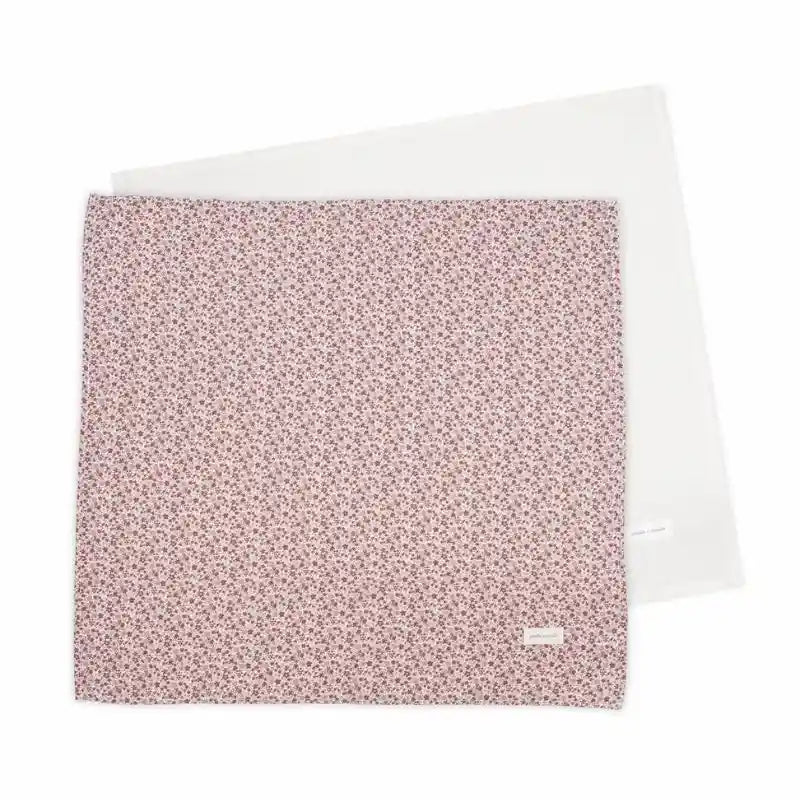 Pasito a Pasito Pack 2 Musselinas 70x70 cm Cherry Flor