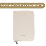 Pasito a Pasito Porta Documentos Icon - Cream