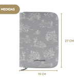 Pasito a Pasito Porta Documentos Toile de Jouy - Cream