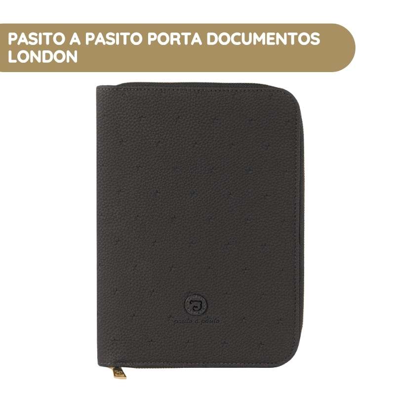Pasito a Pasito Porta Documentos London - Black