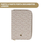 Pasito a Pasito Porta Documentos London - Animal Print