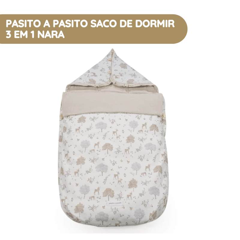 Pasito a Pasito Saco de dormir 3 em 1 Nara