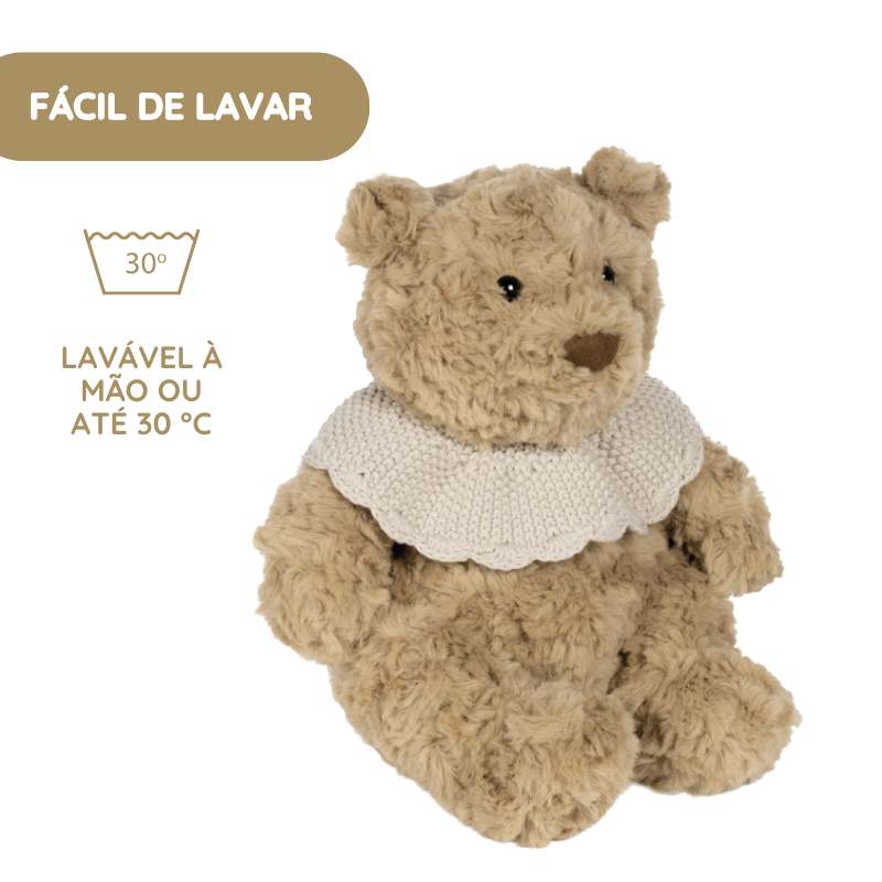 Pasito a Pasito Urso Peluche Tricot - Beige