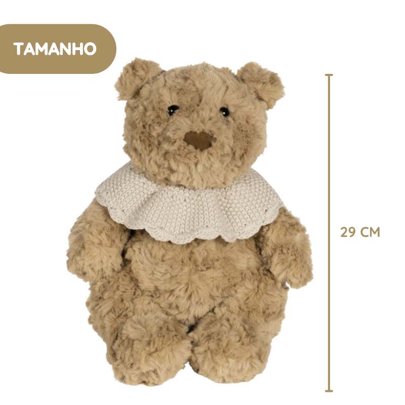 Pasito a Pasito Urso Peluche Tricot - Azul
