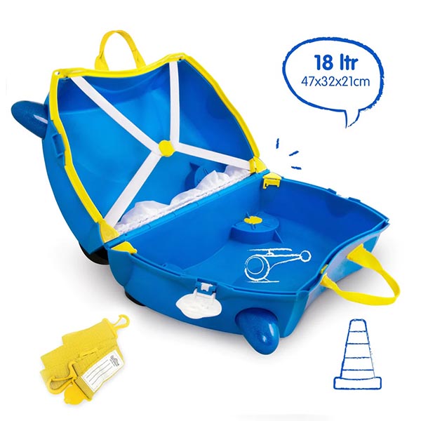 Trunki Mala de Viagem - Policia