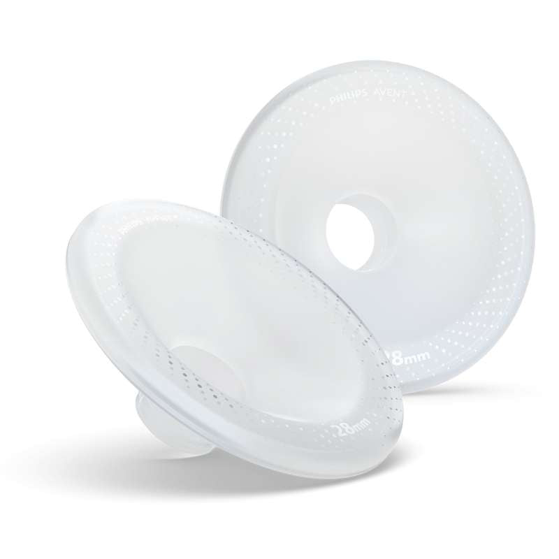 Philips Avent Protetores de Peito e Encaixes Bomba Mãos Livres - 26mm/28mm