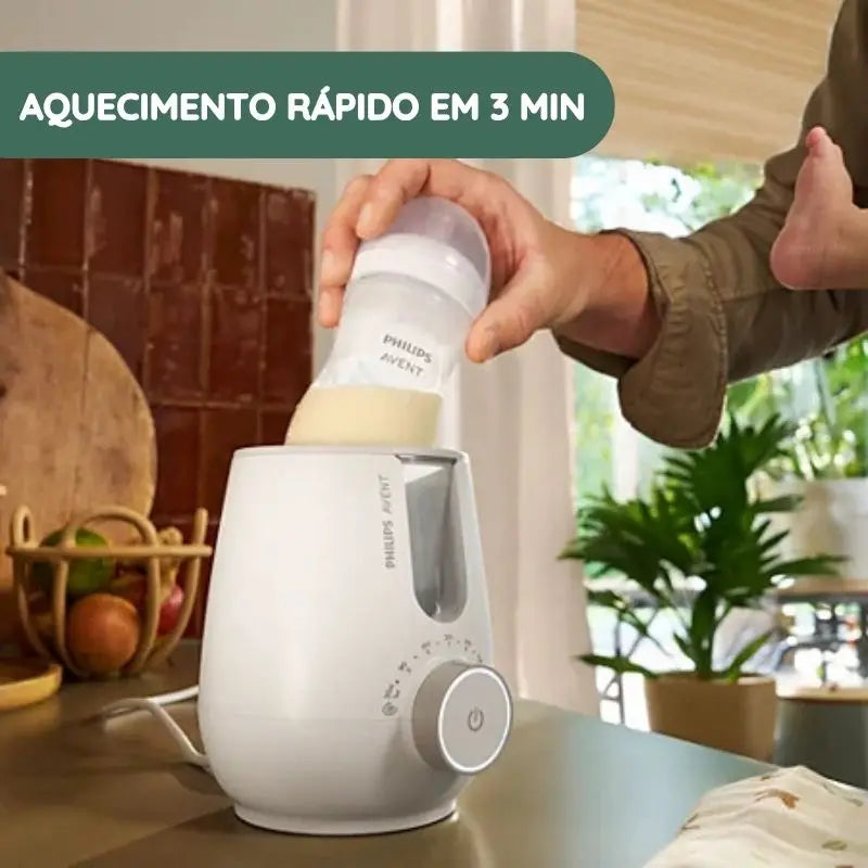 Aquecimento rápido em 3 min