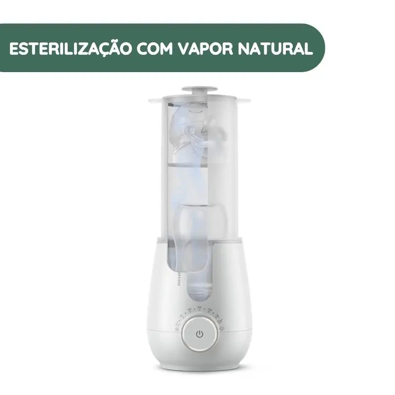 Esterilização com vapor natural