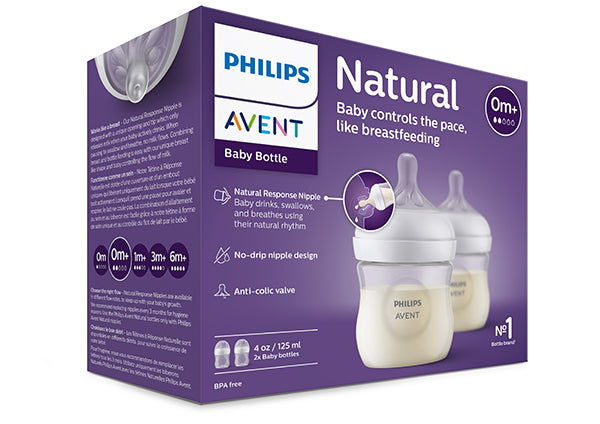 Philips Avent Biberão 125 ml. Emb. Dupla - Natural Response