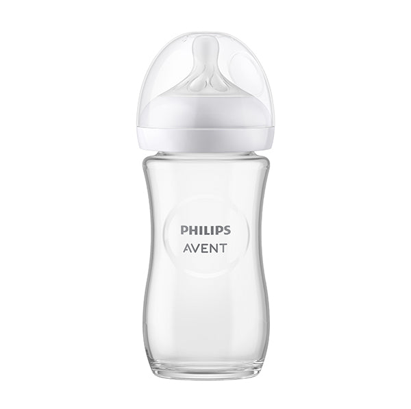 Philips Avent Biberão 240 ml. Vidro - Natural Response