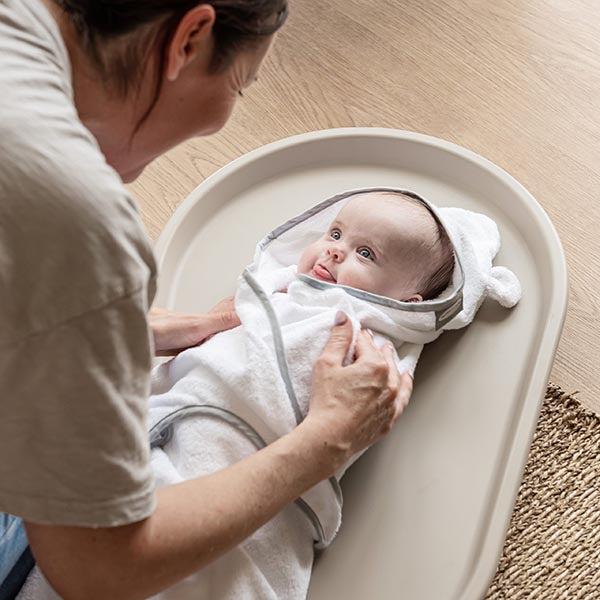 Shnuggle Muda Fraldas Squishy - Taupe
