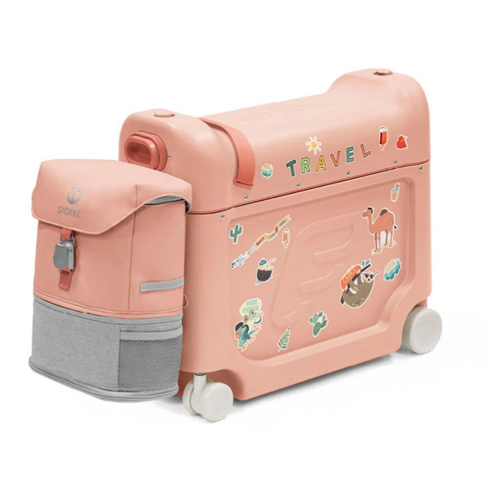 Stokke JetKids Travel Bundle - Coral Pink