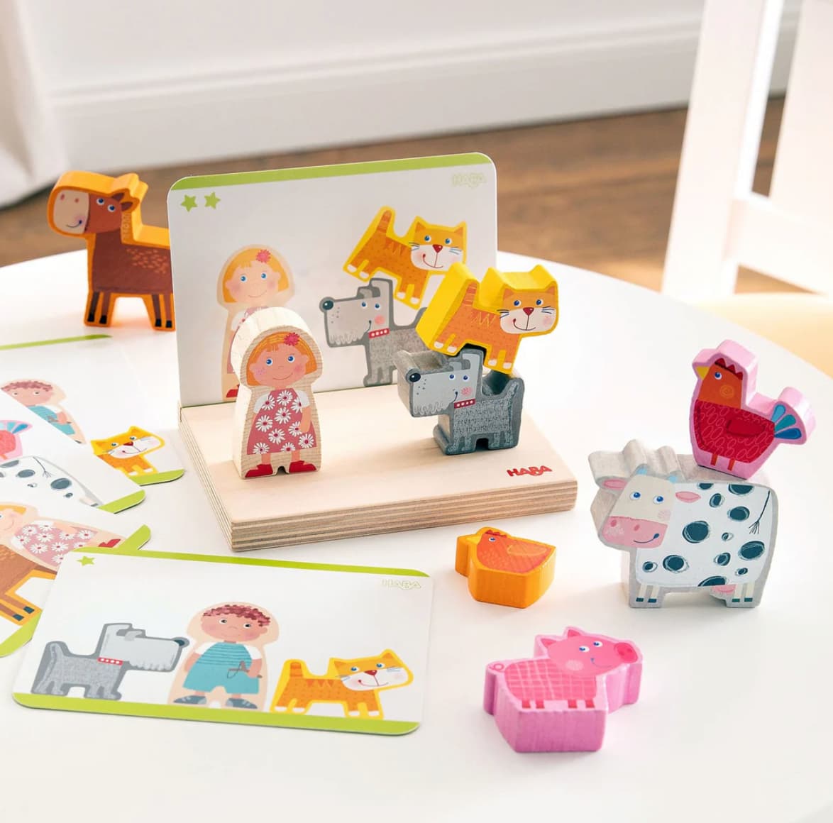 Haba - Brinquedo de Empilhamento na Quinta