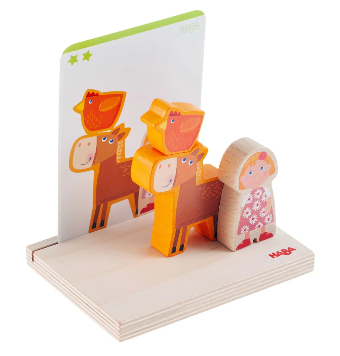 Haba - Brinquedo de Empilhamento na Quinta