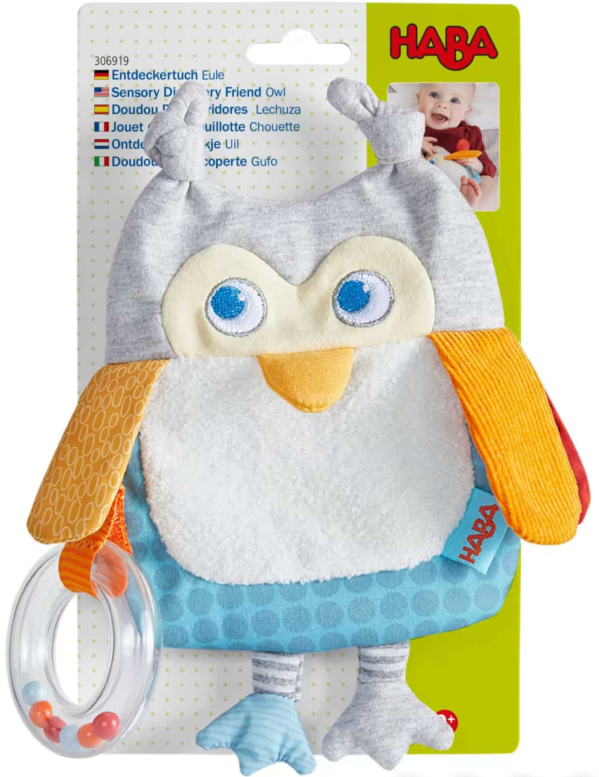 Haba - Coruja dos Descobridores Doudou
