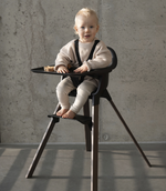 Stokke Clikk Cadeira de Refeição - Black / Warm Brown