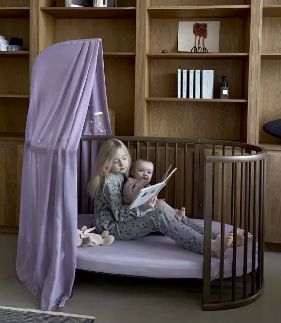Stokke Lençol Ajustável para Berço Sleepi - Lavender OCS
