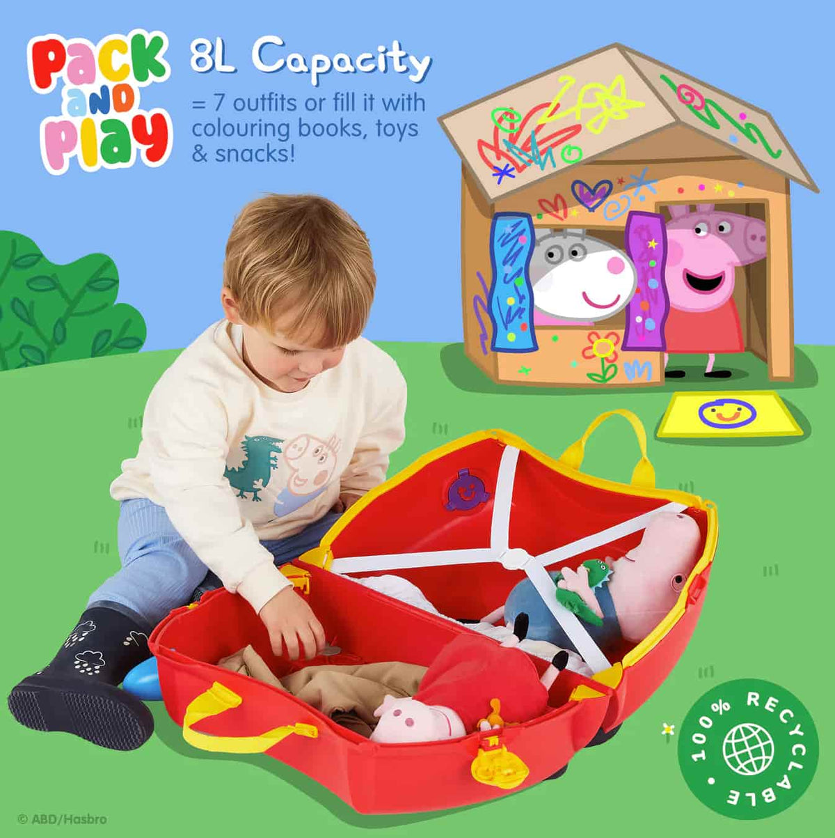 Trunki Mala de Viagem - Peppa Pig