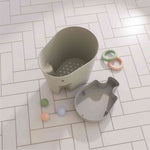 Shnuggle Balde para Brinquedos de Banho - Grey