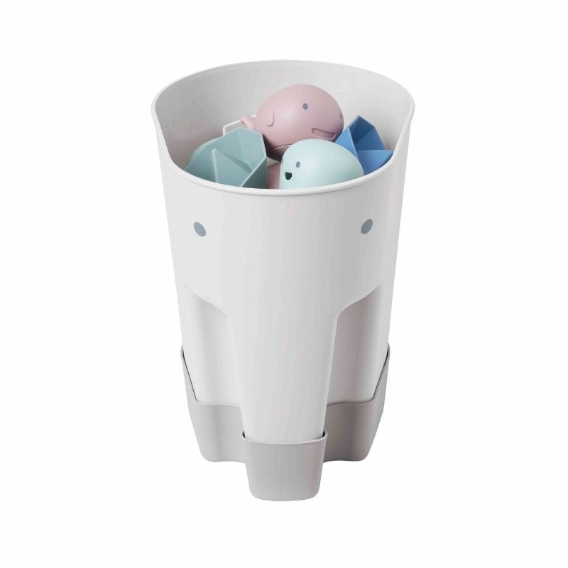Shnuggle Balde para Brinquedos de Banho - Taupe