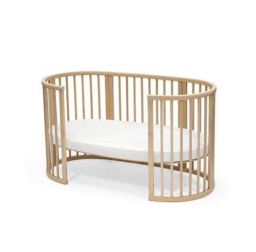 Stokke Sleepi Berço + Colchão + Lençol - Natural