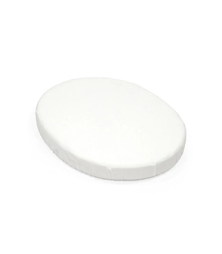 Stokke Lençol Ajustável para Berço Sleepi Mini - Branco OCS