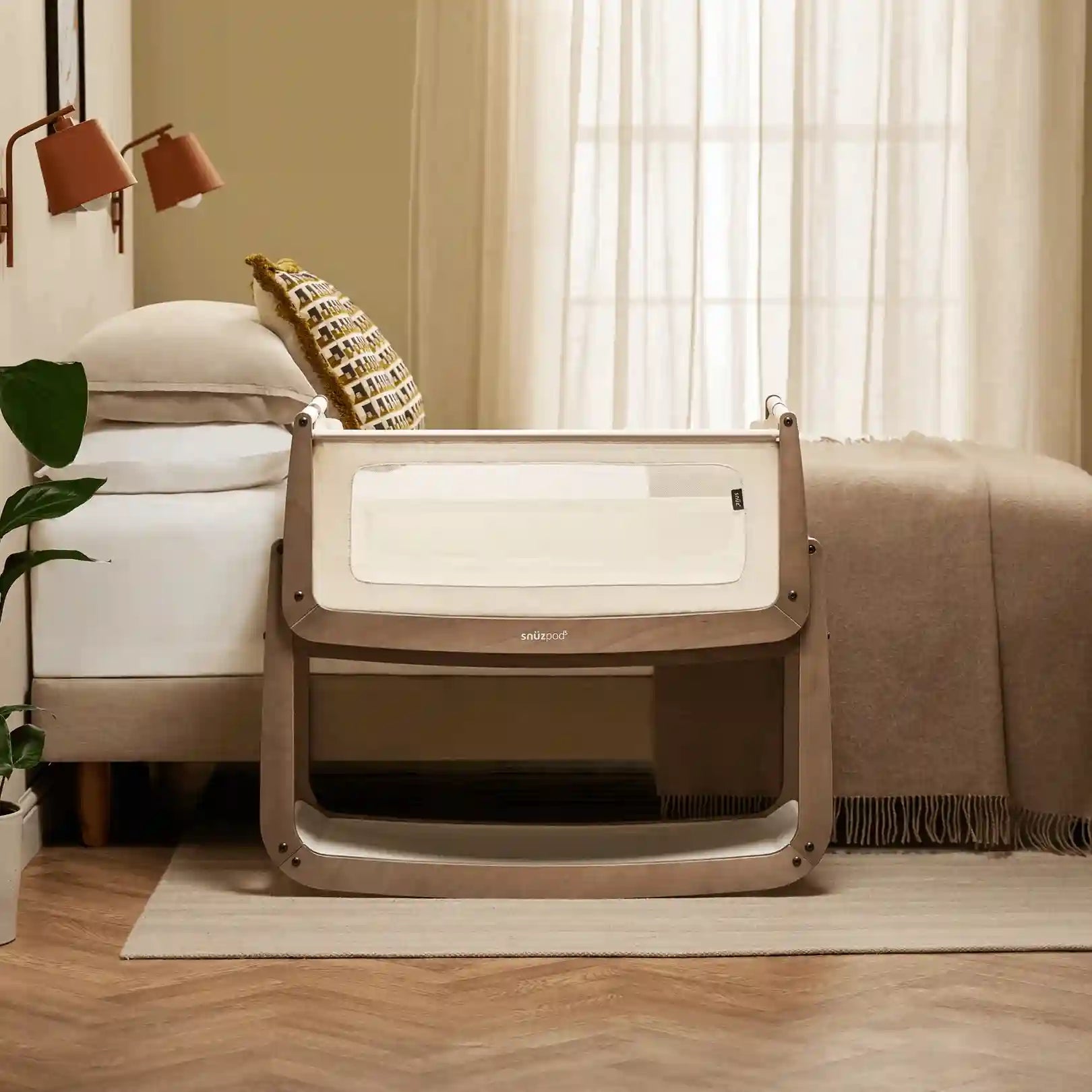 SnüzPod 5 Berço Co-sleeping - Walnut
