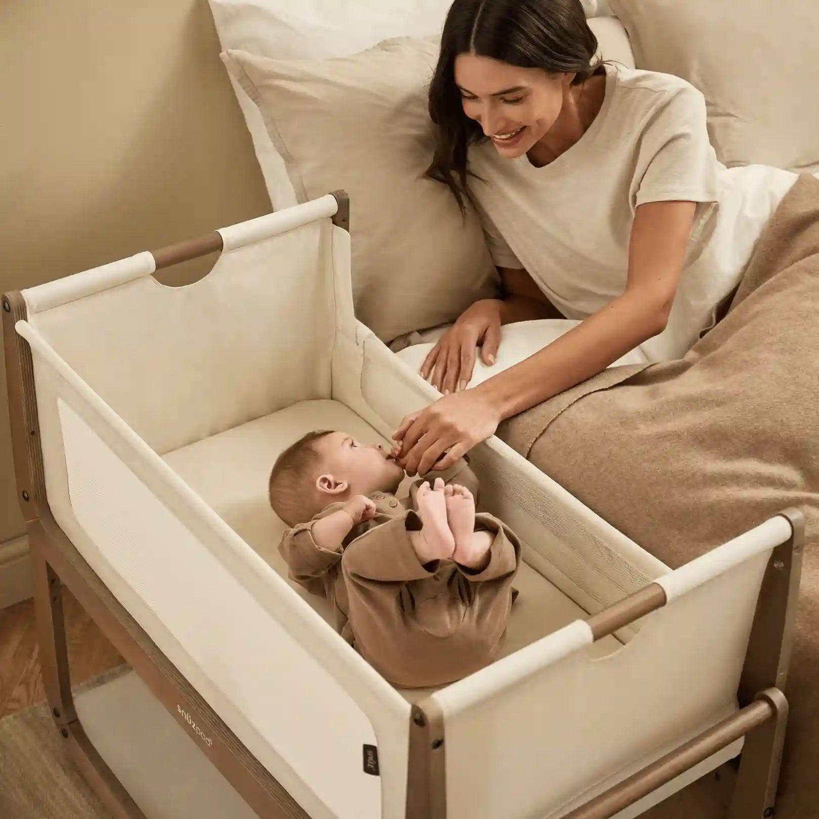 SnüzPod 5 Berço Co-sleeping - Walnut