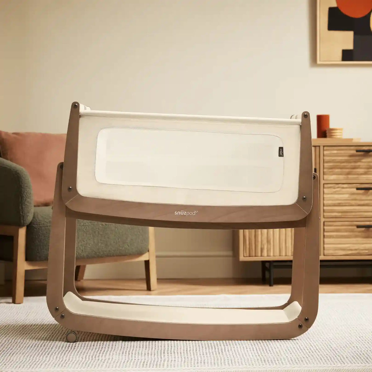 SnüzPod 5 Berço Co-sleeping - Walnut