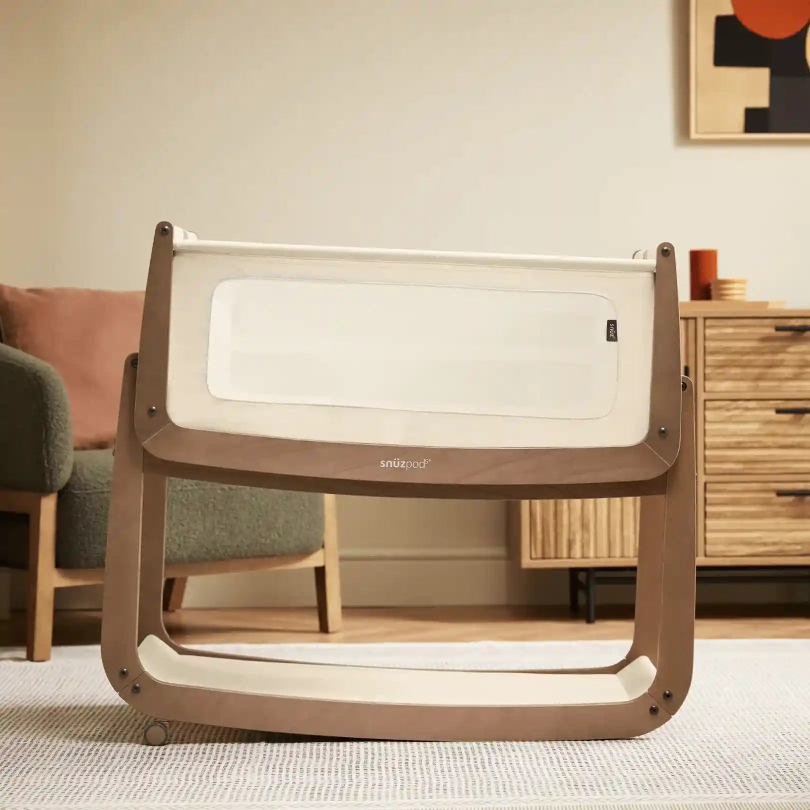 SnüzPod 5 Berço Co-sleeping - Walnut