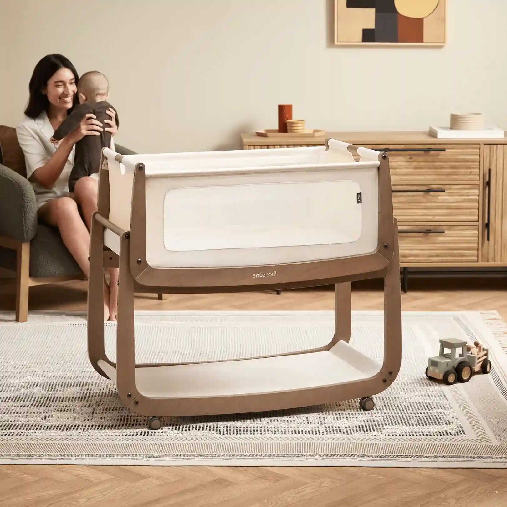 SnüzPod 5 Berço Co-sleeping - Walnut