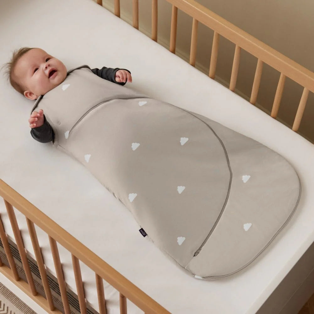 SnuzPouch Saco de dormir 0-6 meses Tog 1.0 - Grey Cloud
