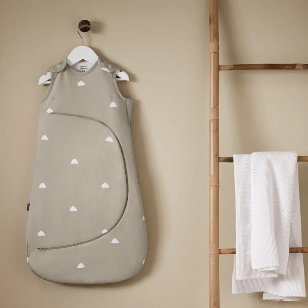 SnuzPouch Saco de dormir 0-6 meses Tog 1.0 - Grey Cloud