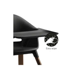 Stokke Clikk Cadeira de Refeição - Black / Warm Brown