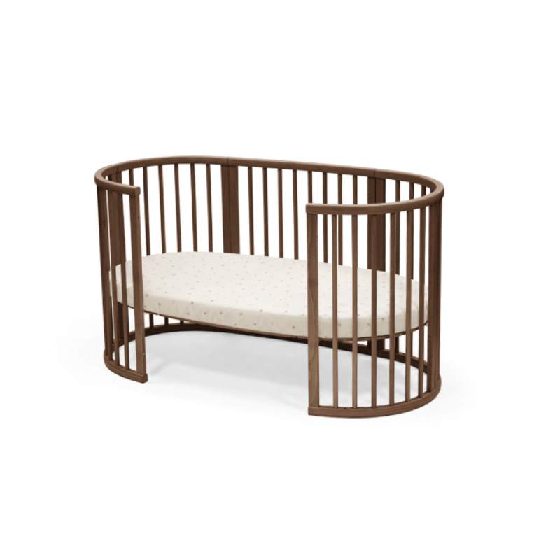 Stokke Lençol Ajustável para Berço Sleepi - Flower Ecru OCS