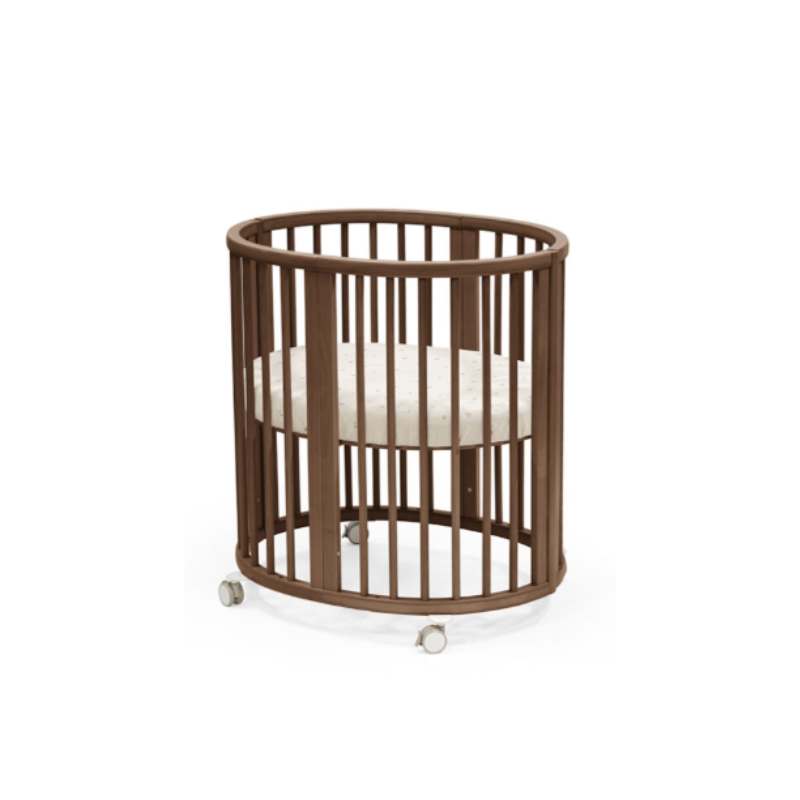 Stokke Lençol Ajustável para Berço Sleepi Mini - Flower Ecru OCS